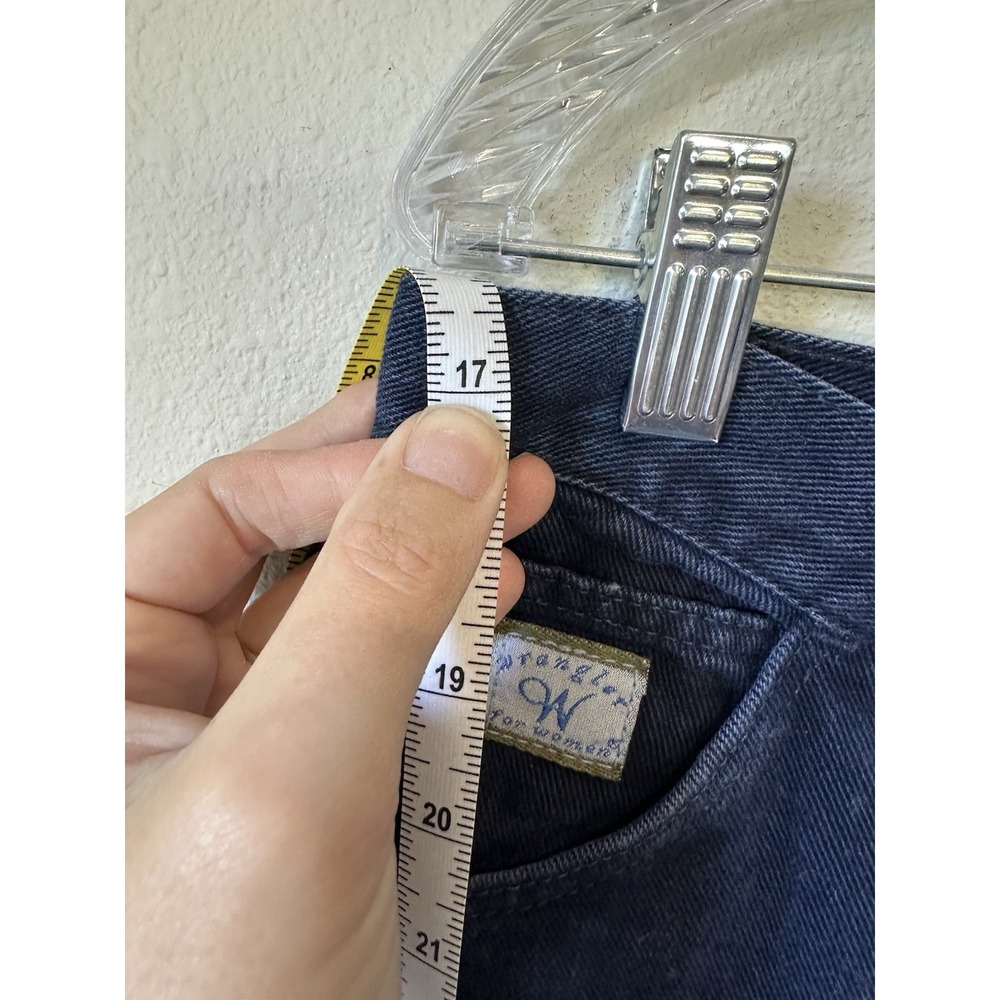 Wrangler for Women Jeans Blue Denim Tapered High Rise Retro Western 18x32‎ - Picture 7 of 9